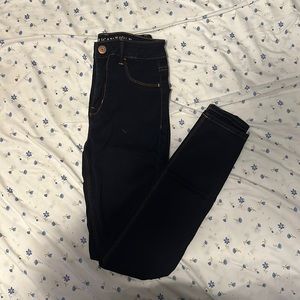 Never worn dark skinny jeans